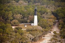 Lighthouse Aerial Stock Image Lighthouse Aerial Stock Image