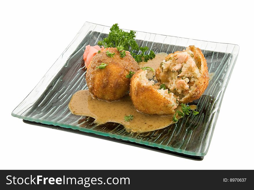 Fish Cakes With Salmon