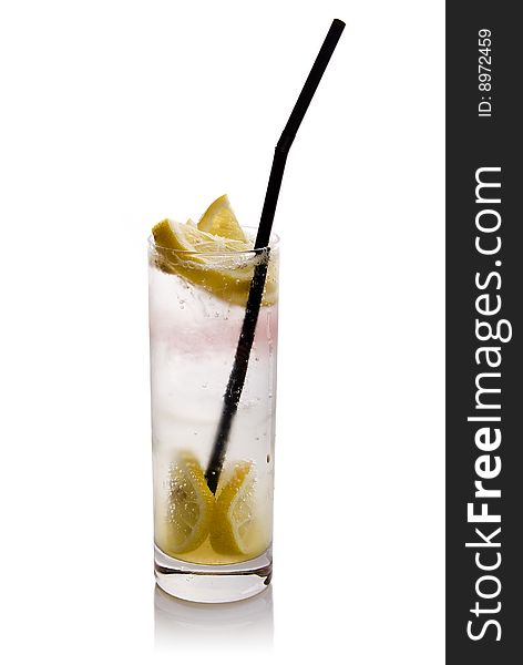 Photo of a refreshing cocktail/limonade. Photo of a refreshing cocktail/limonade