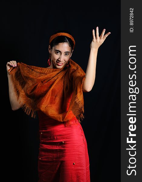 Flamenco Dance Woman
