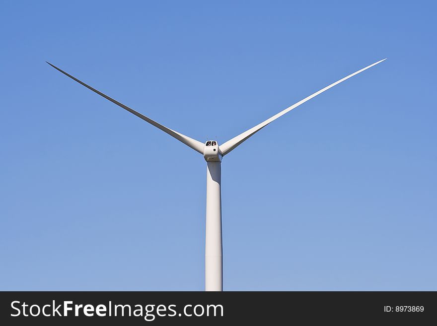 Wind Turbine, near Liverpool, England, Europe. Wind Turbine, near Liverpool, England, Europe