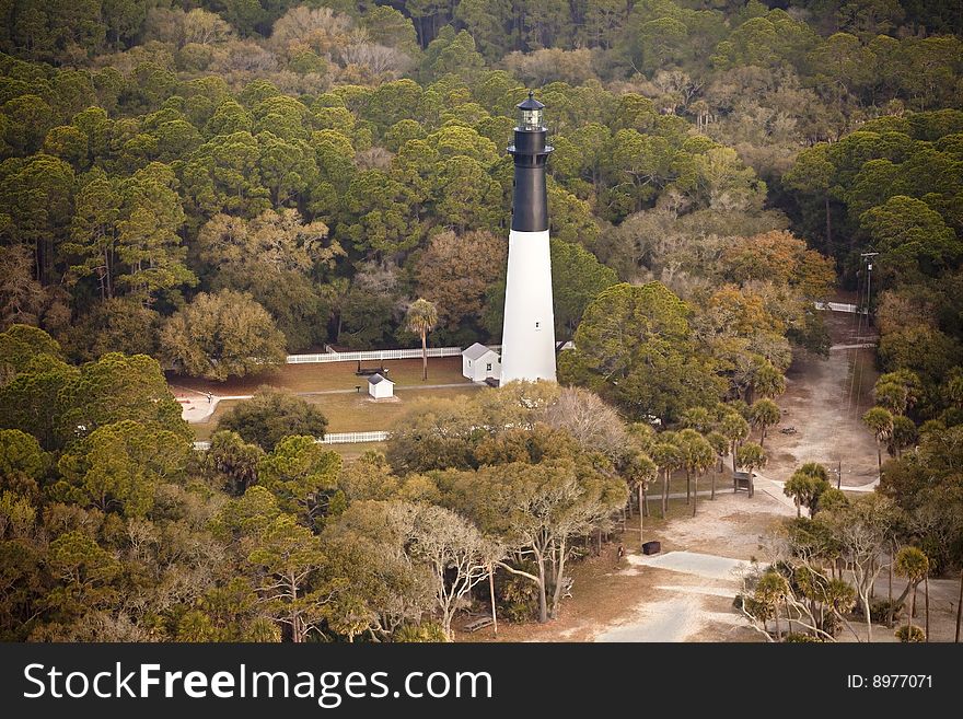 Lighthouse aerial