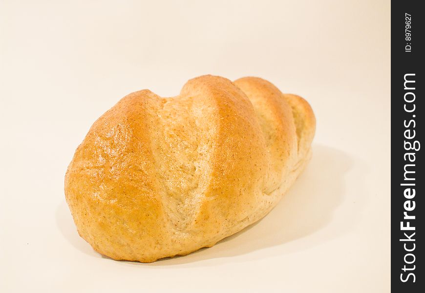 Graham Bread On White Background