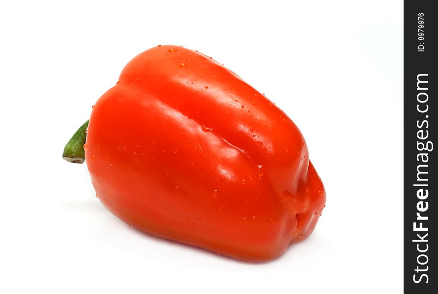 Orange bulgarian pepper part four