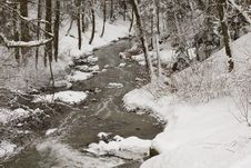 Winter River Stock Image Winter River Stock Image
