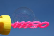 Bubble Wand Upright Royalty Free Stock Images