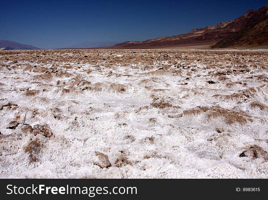 Bad Water In Death Valley