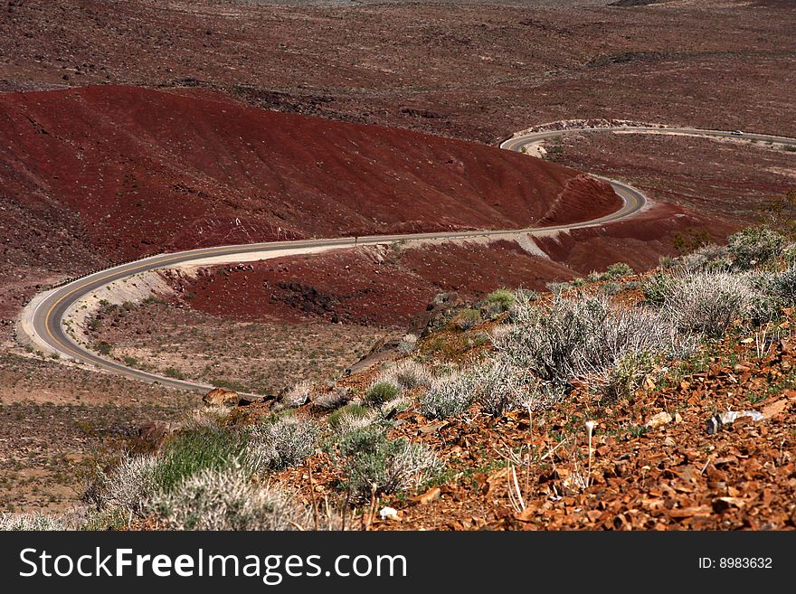 Death valley desert nature landscape