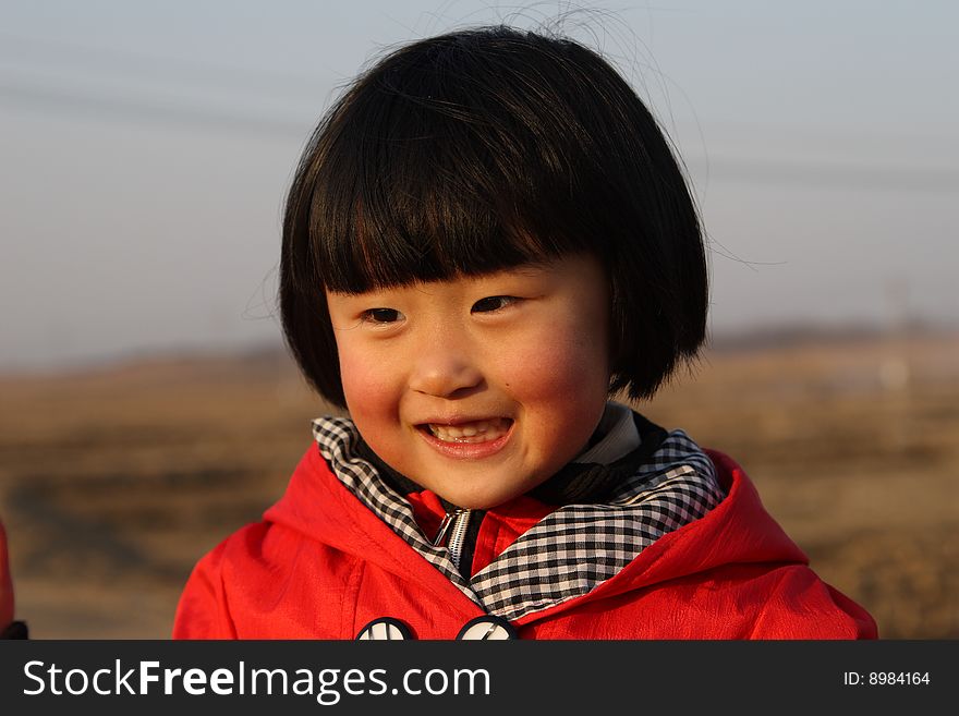 Happy Chinese Girl