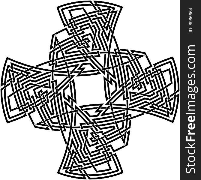 Vector image of celtic knot. Vector image of celtic knot