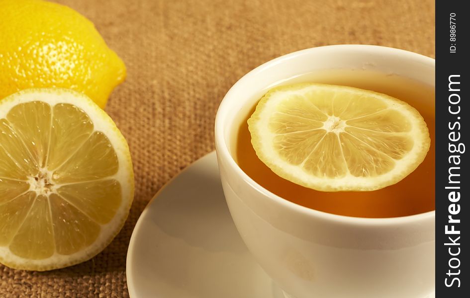 Tea with lemon closest distance