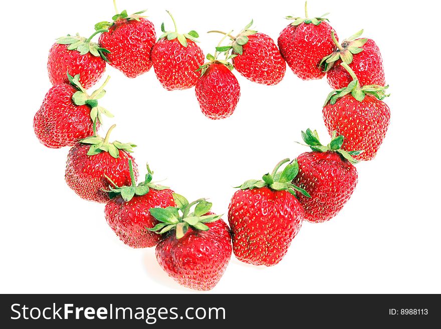 Strawberries Heart