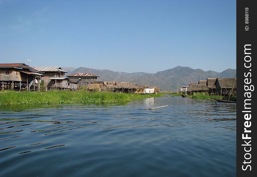 Lakeside village