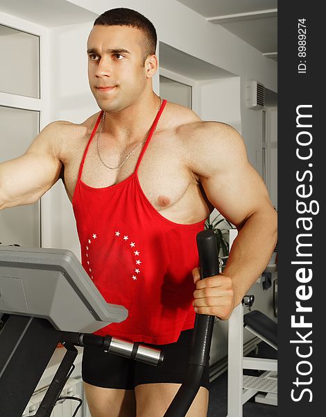 Muscular Sportsman