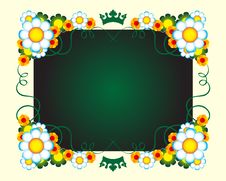 Floral Banner Royalty Free Stock Photo Floral Banner Royalty Free Stock Photo