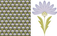 Floral Seamless Wallpaper Stock Image Floral Seamless Wallpaper Stock Image