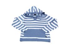 Comfortable Blue Sweater On A White. Royalty Free Stock Photos Comfortable Blue Sweater On A White. Royalty Free Stock Photos
