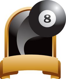 Eight Ball Plague Royalty Free Stock Photo Eight Ball Plague Royalty Free Stock Photo