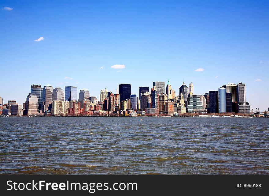 The Lower Manhattan Skyline