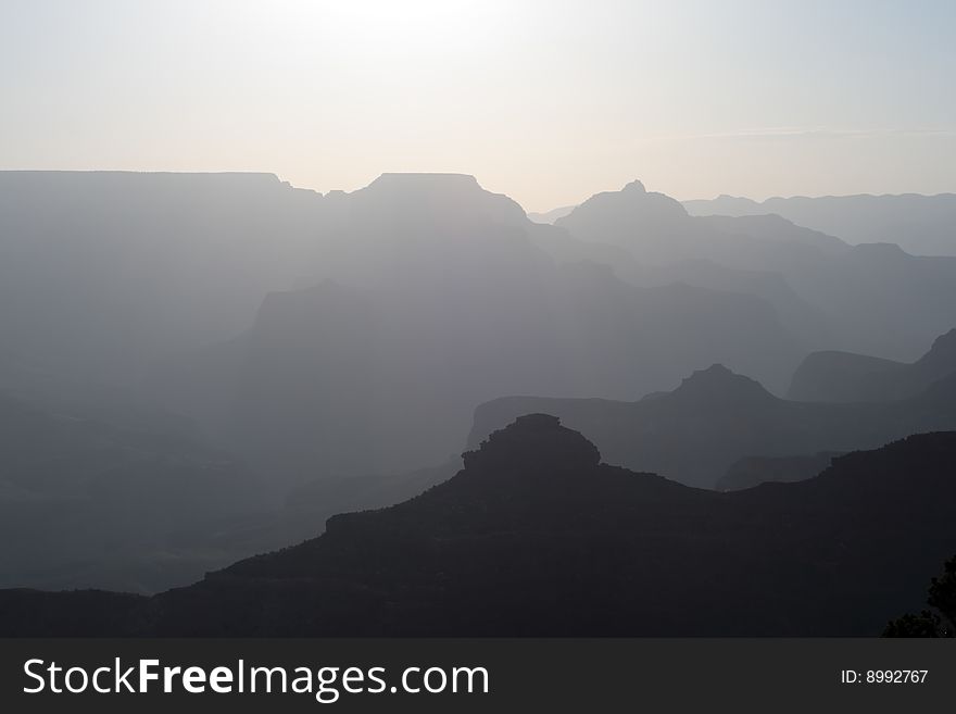 Grand Canyon National Park (South Rim), USA. Grand Canyon National Park (South Rim), USA