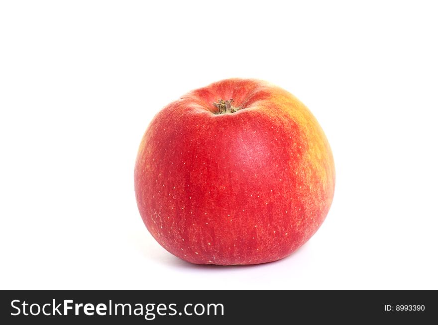 Ripe,tasty apple isolated on a white background. Ripe,tasty apple isolated on a white background.