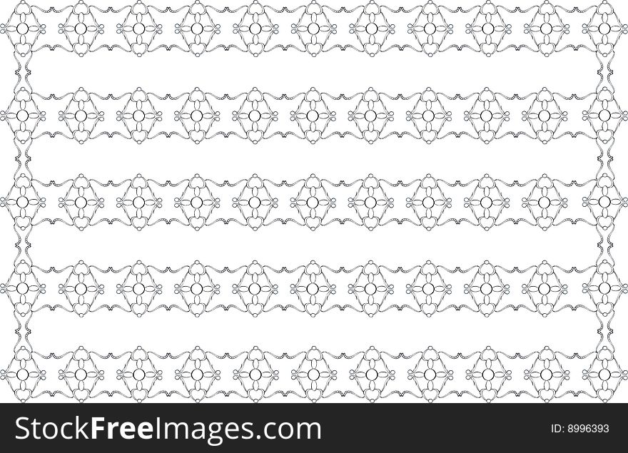 Patterned Frame Background