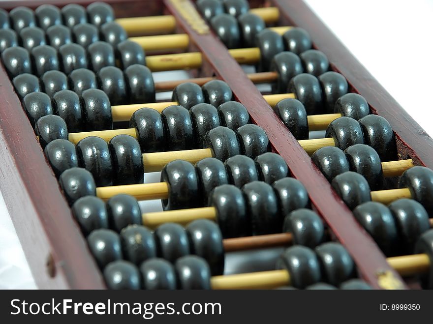 Traditional Chinese calculation tool-Abacus