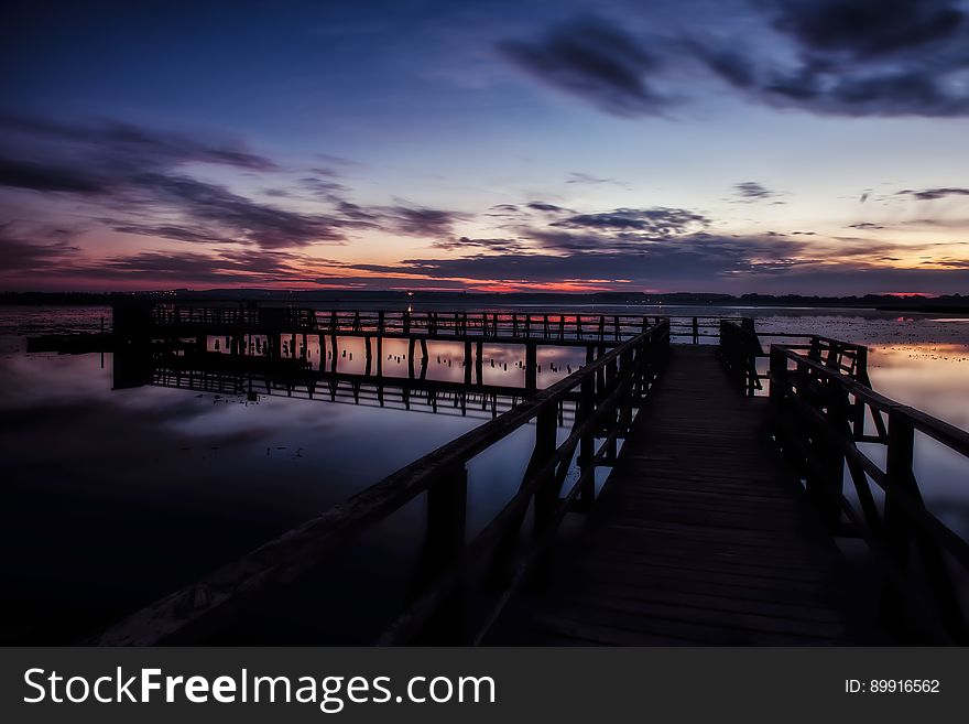 Sky, Pier, Horizon, Water