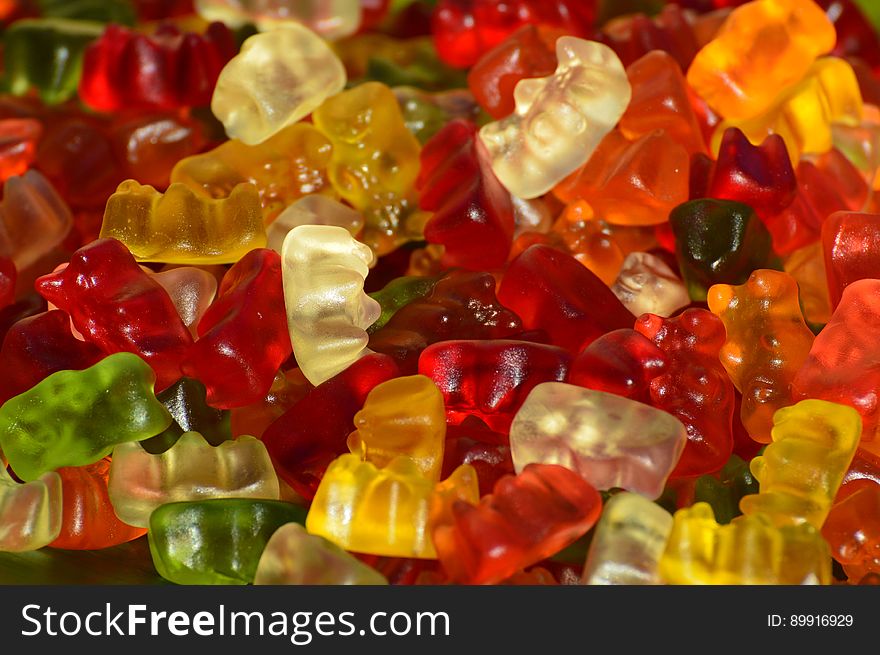 Candy, Confectionery, Gummy Bear, Jelly Babies