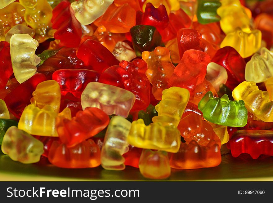 Candy, Confectionery, Gummy Bear, Jelly Babies