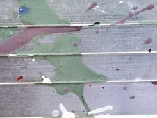 Paint Splatters Spills And Drops Texture Stock Image