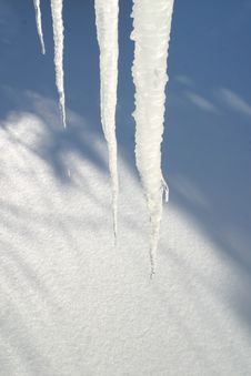 Icicles Stock Photography
