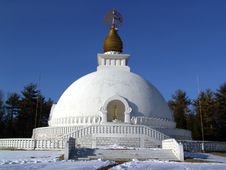 Leverett Peace Pagoda Royalty Free Stock Image Leverett Peace Pagoda Royalty Free Stock Image