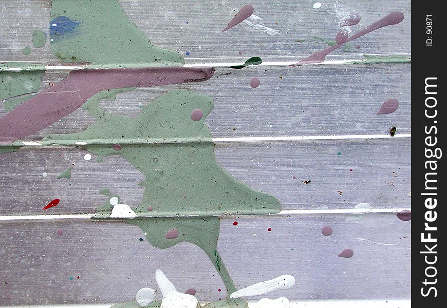 Paint Splatters Spills and Drops Texture