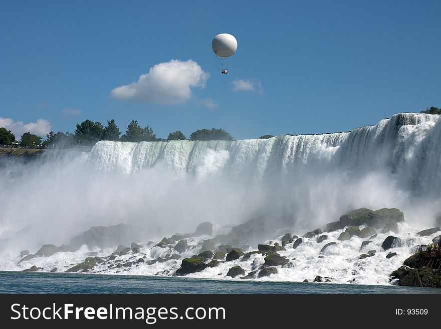 Balloon ride in Niagara