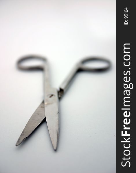 Silver scissors