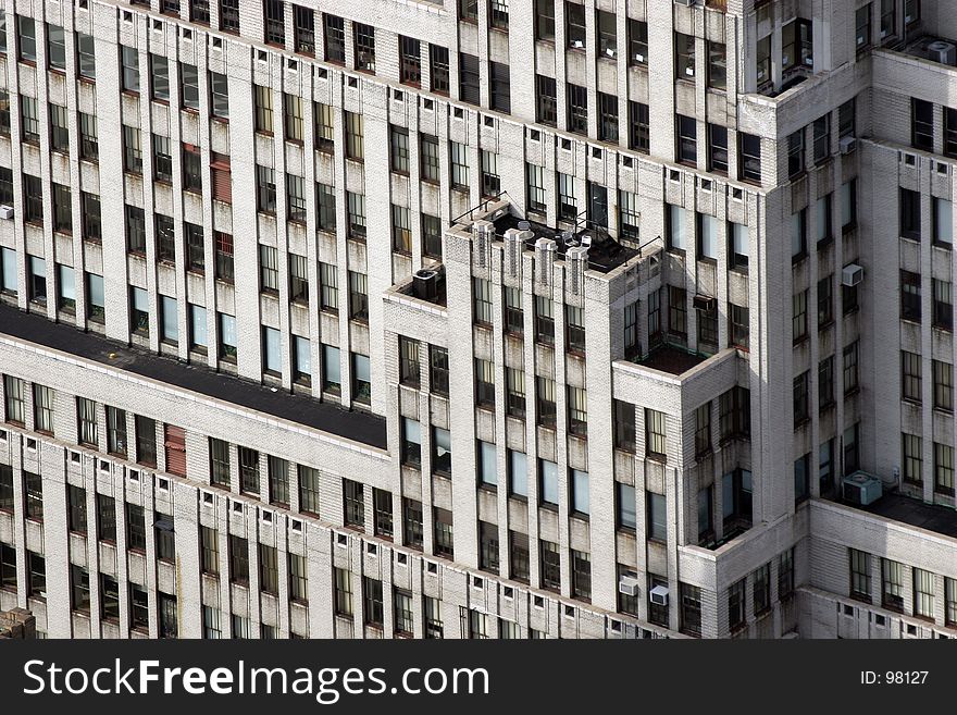 Building Detail Downtown Manhattan