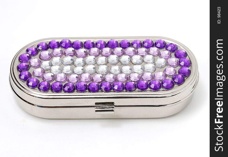 Jeweled Pill Box