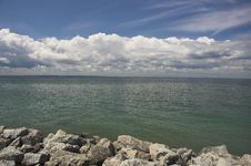 Rocky Lake Shore Stock Photo Rocky Lake Shore Stock Photo