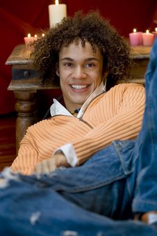 Guy Smiling02 Stock Image