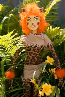 Jungle Doll Royalty Free Stock Image Jungle Doll Royalty Free Stock Image