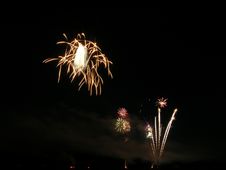 Fireworks Display Royalty Free Stock Images