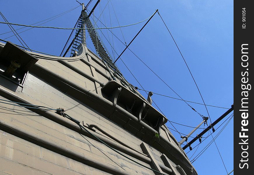 The  Portuguese Sailing  Ship At  14th Century