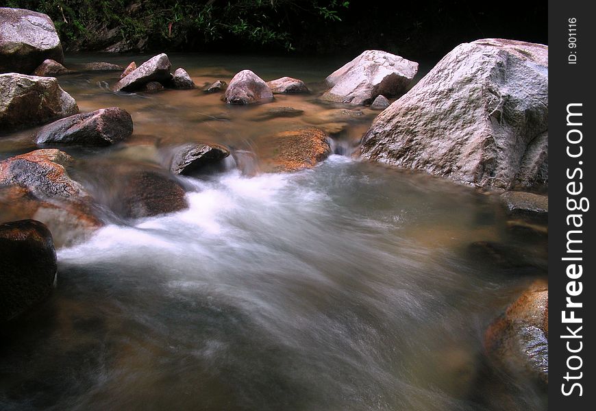 River Rapids In Malaysia
