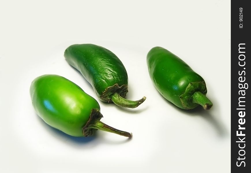 3 green chillies
