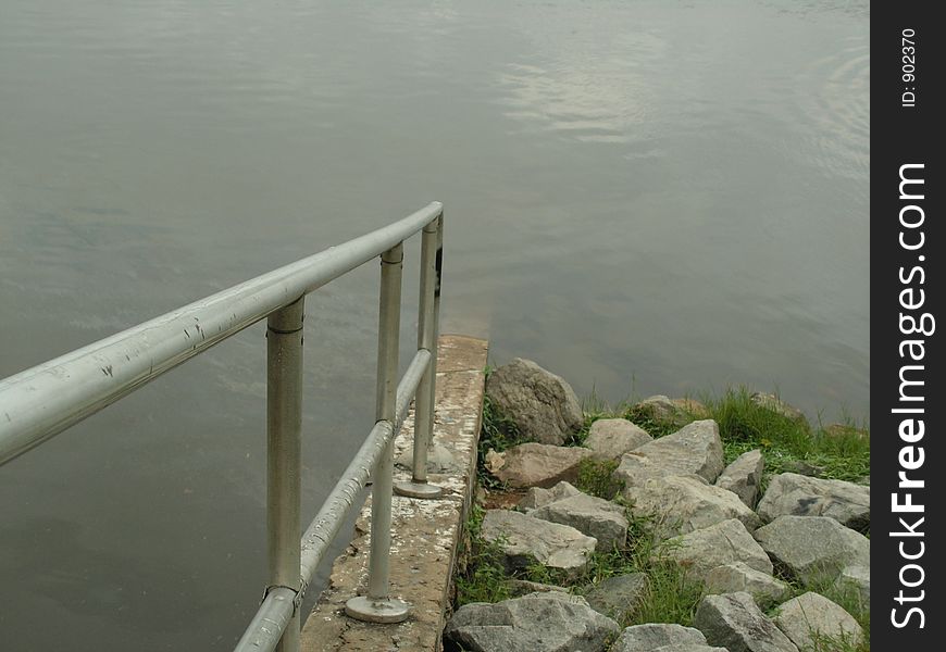 Guardrail And Reservoir