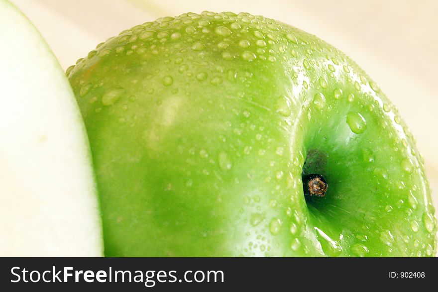 Green apples