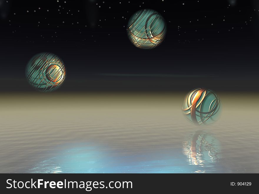 Three Space Globes
