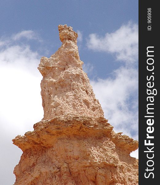 Queen Victoria's Hoodoo at Zion national park.