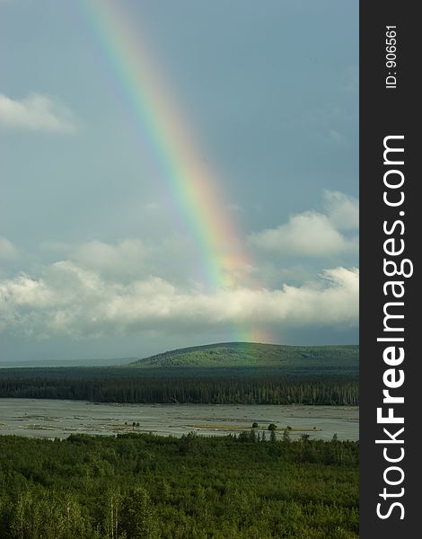 Cloudy Day Rainbow